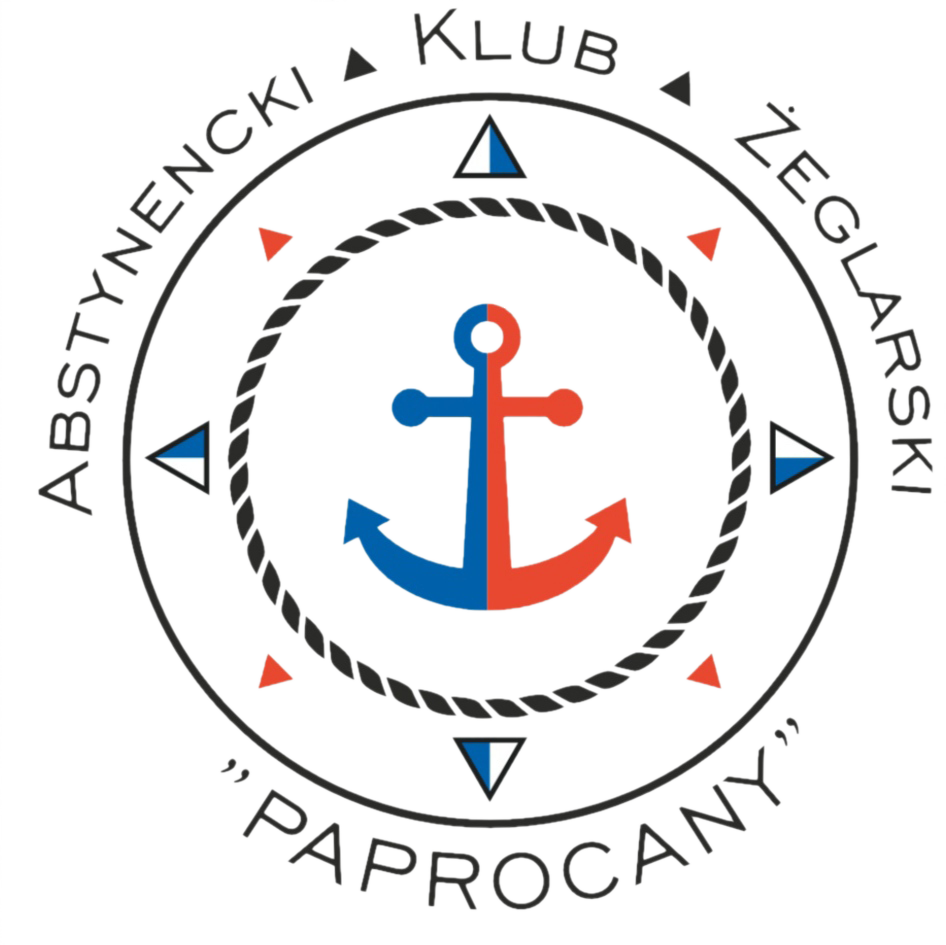 Logo Abstynencki Klub Żeglarski Paprocany